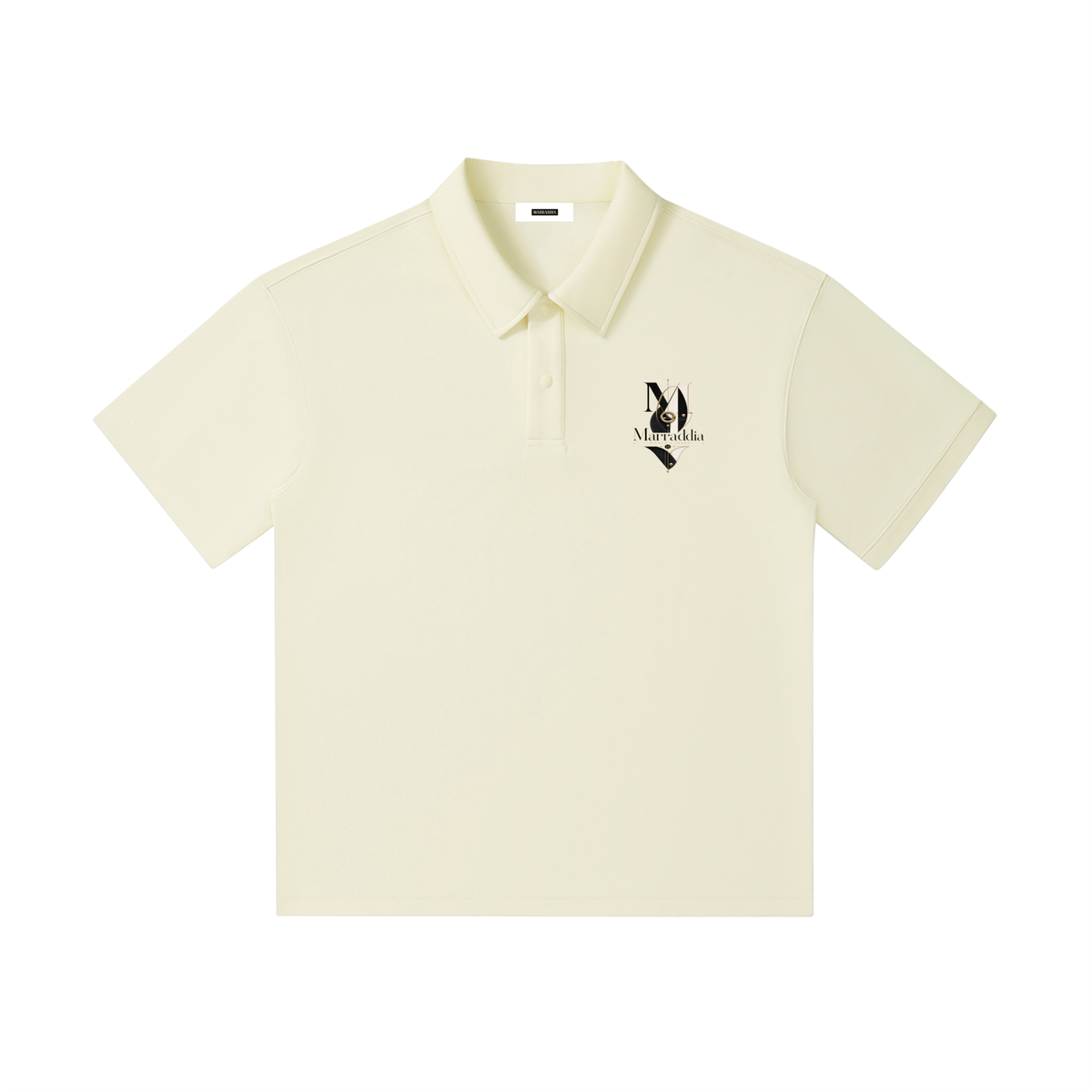Drop Shoulder Short-Sleeve Polo