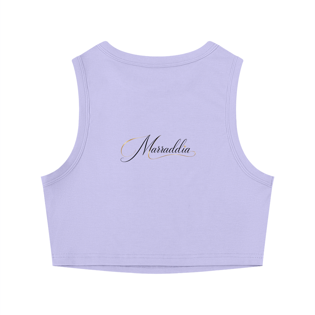 Women's Tight Crewneck Crop Tank Top