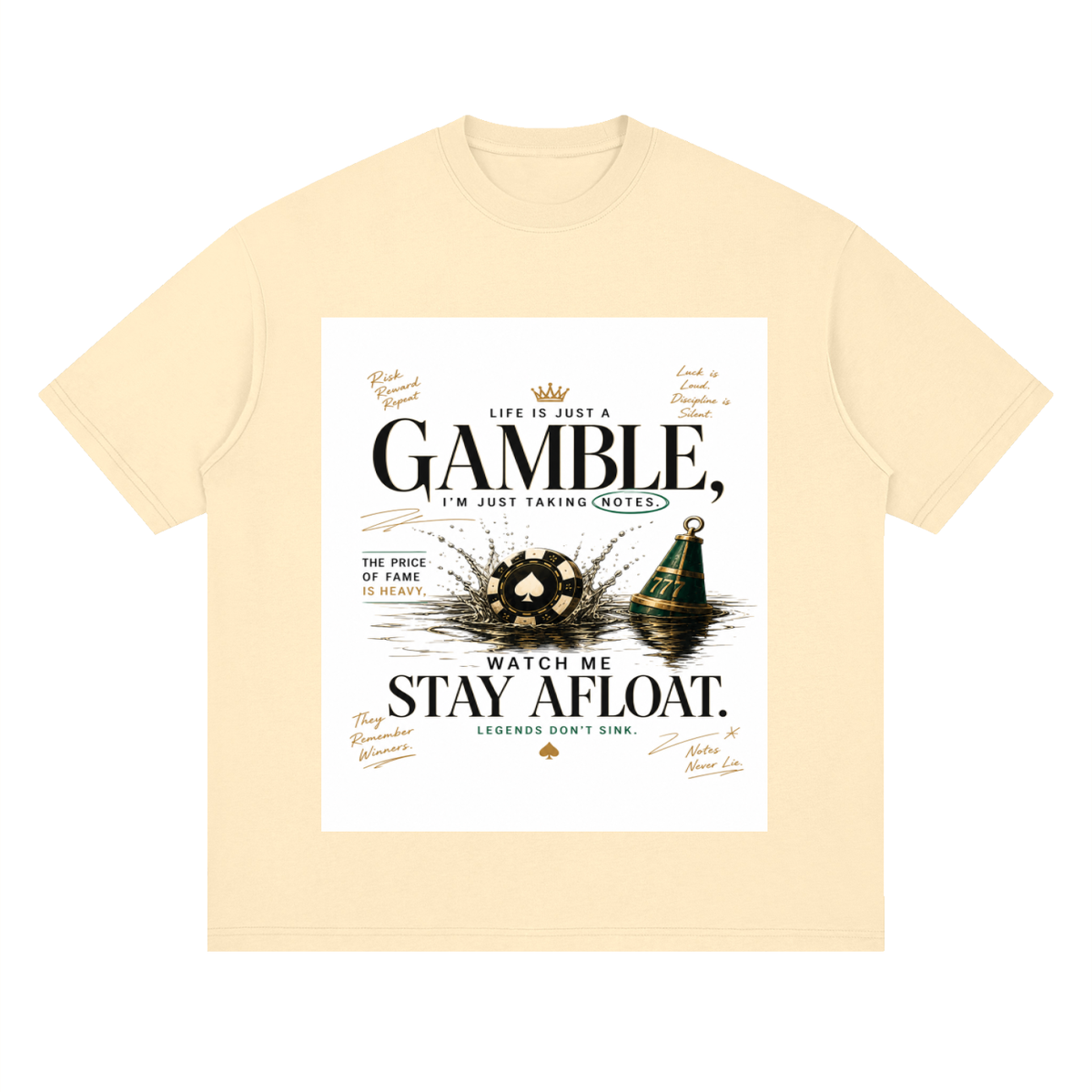 Streetwear Loose Drop Shoulder T-Shirt