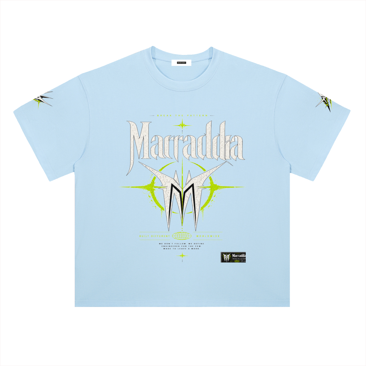 Heavyweight Drop Shoulder Cotton T-Shirt