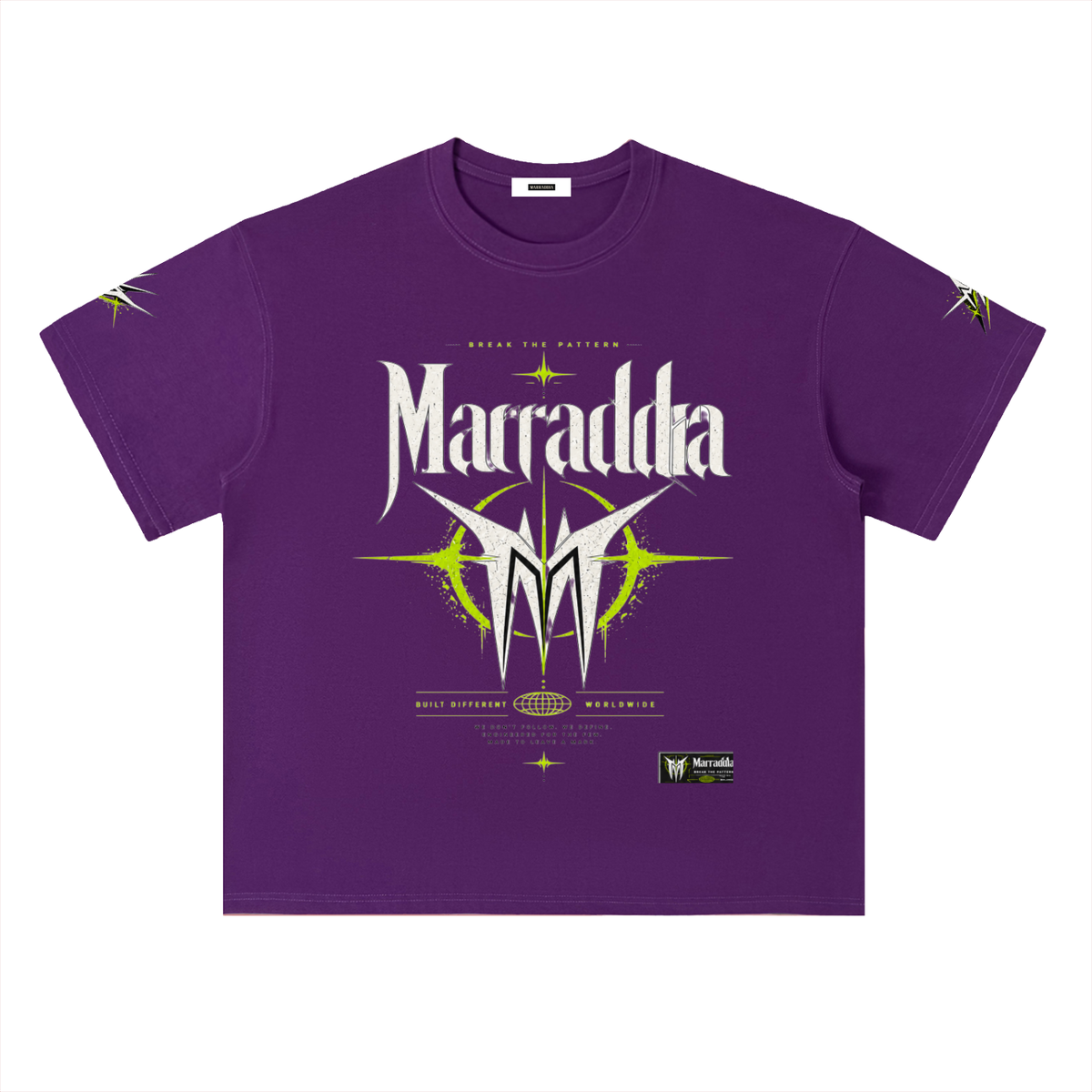 Heavyweight Drop Shoulder Cotton T-Shirt