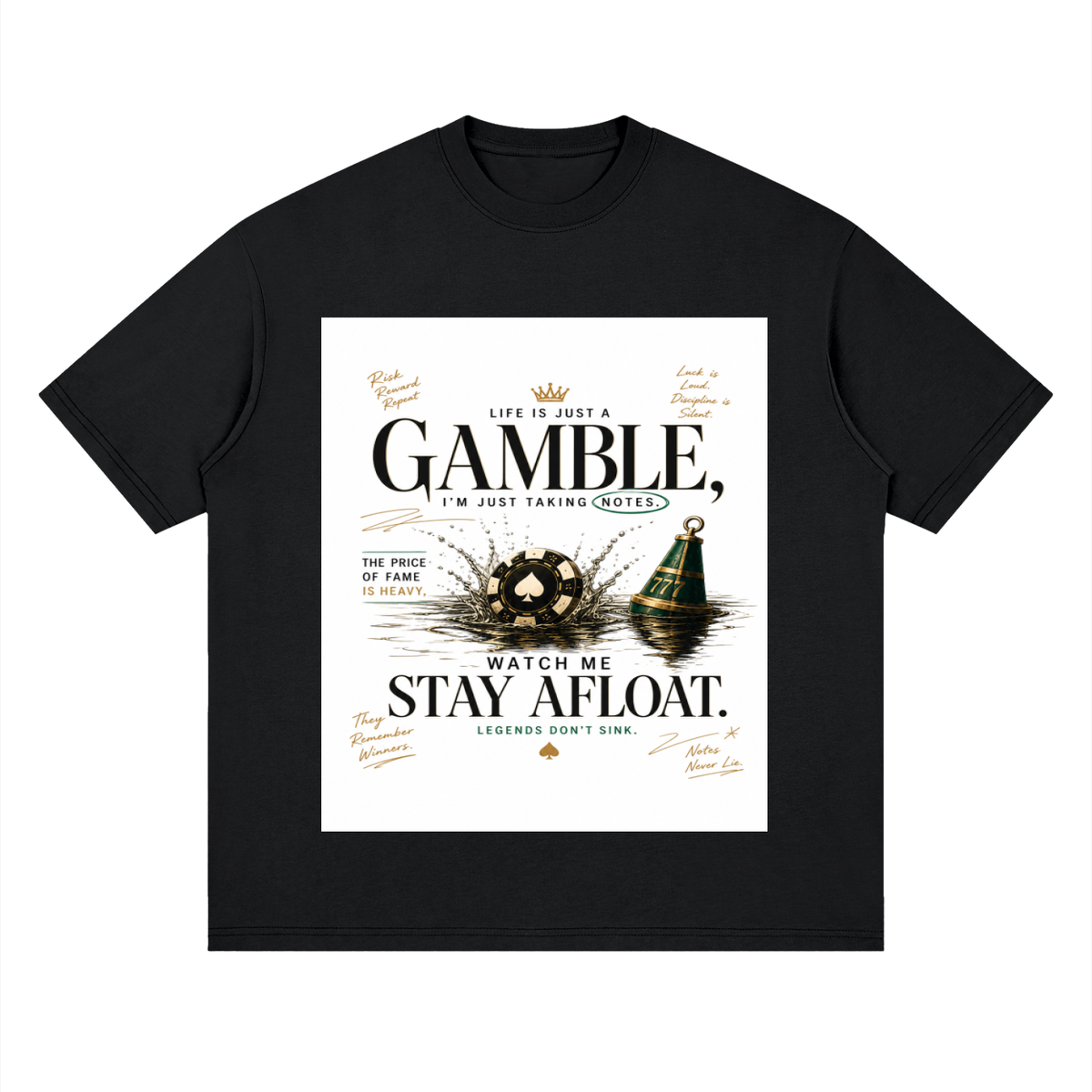 Streetwear Loose Drop Shoulder T-Shirt