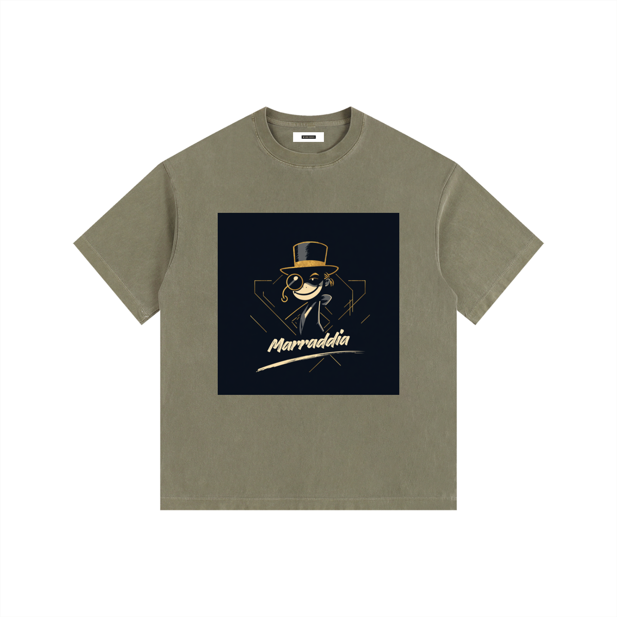 Vintage Washed Oversized Cotton T-Shirt