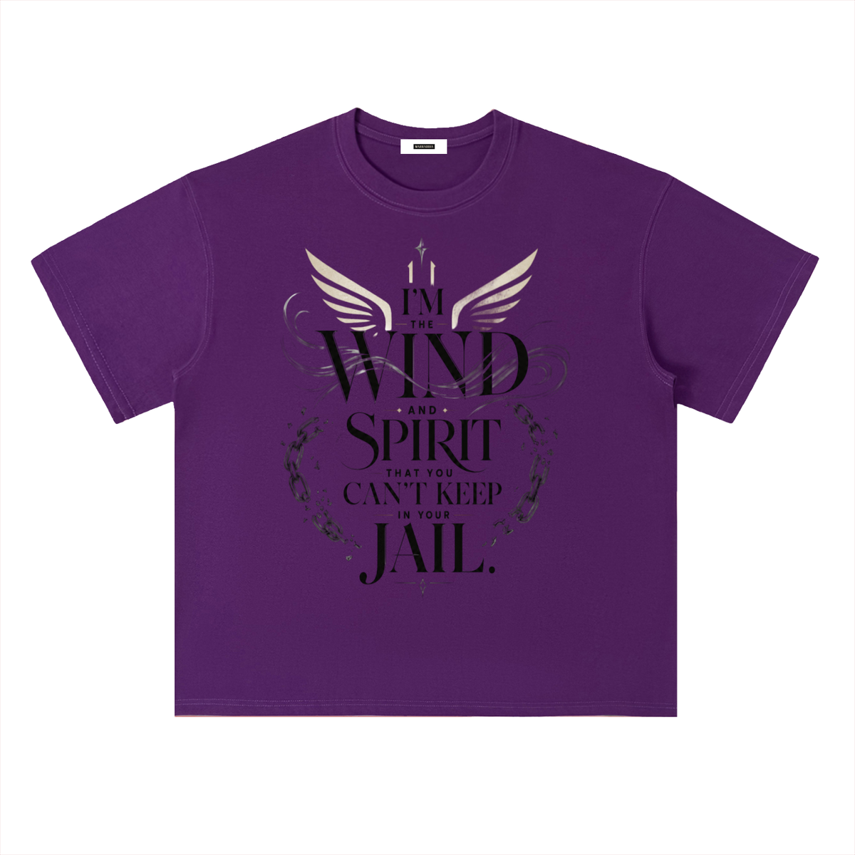 Heavyweight Drop Shoulder Cotton T-Shirt