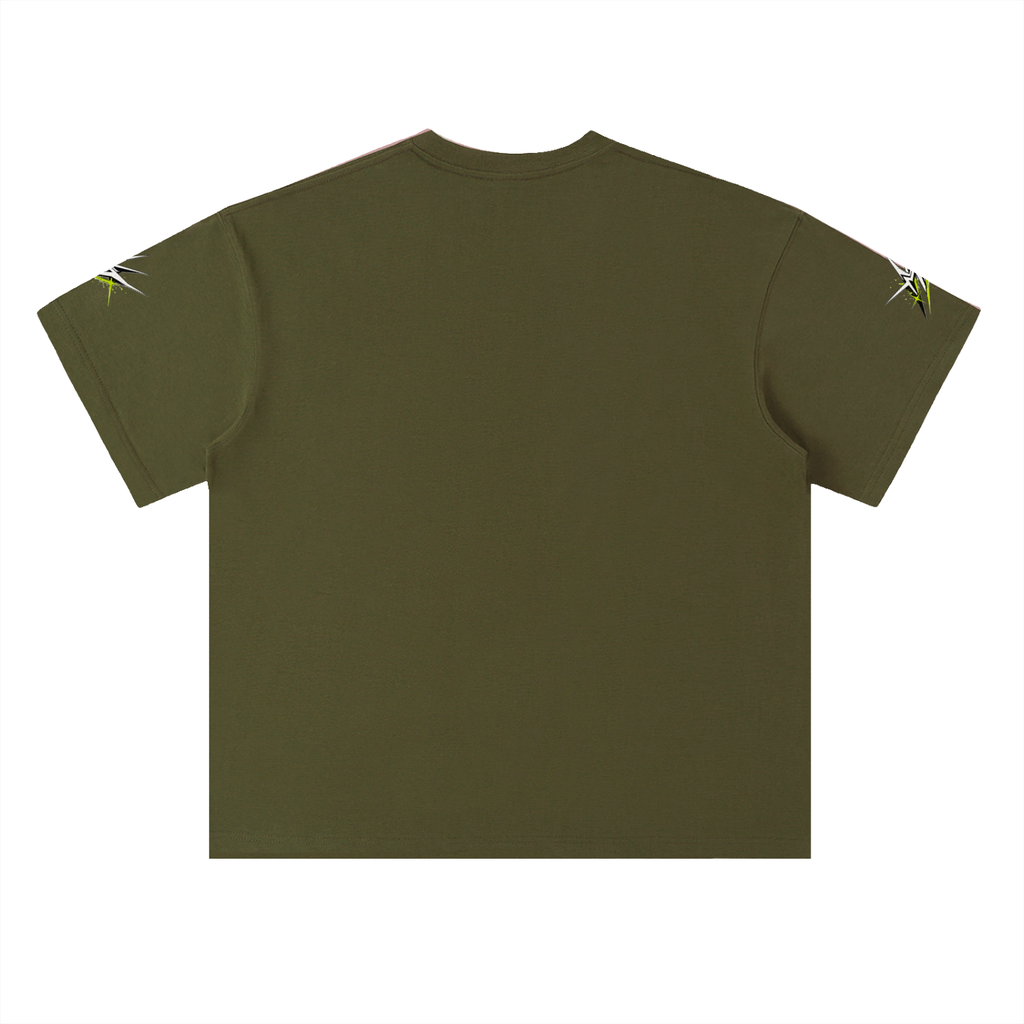 Heavyweight Drop Shoulder Cotton T-Shirt