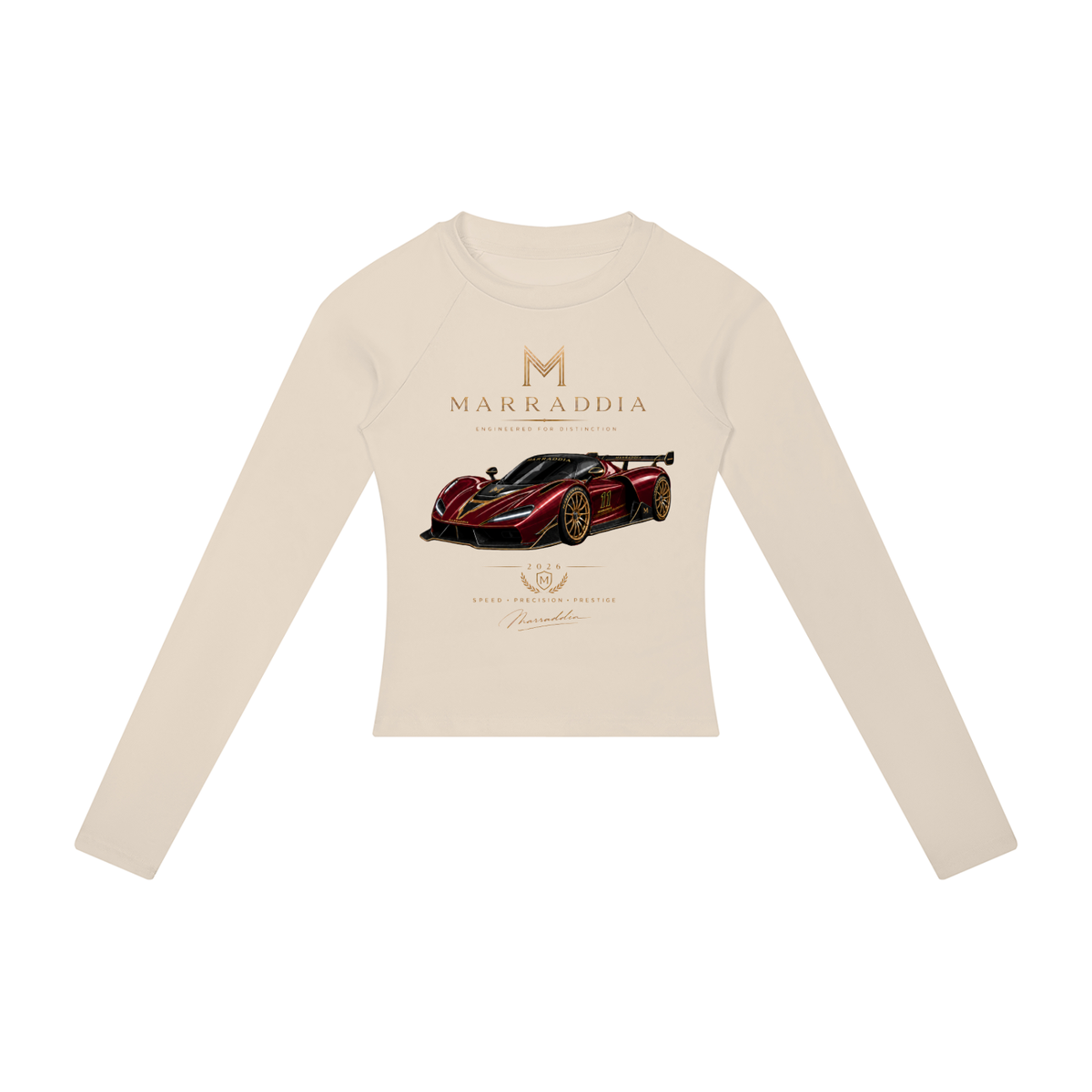 Women’s Slim Raglan Long Sleeve T-Shirt