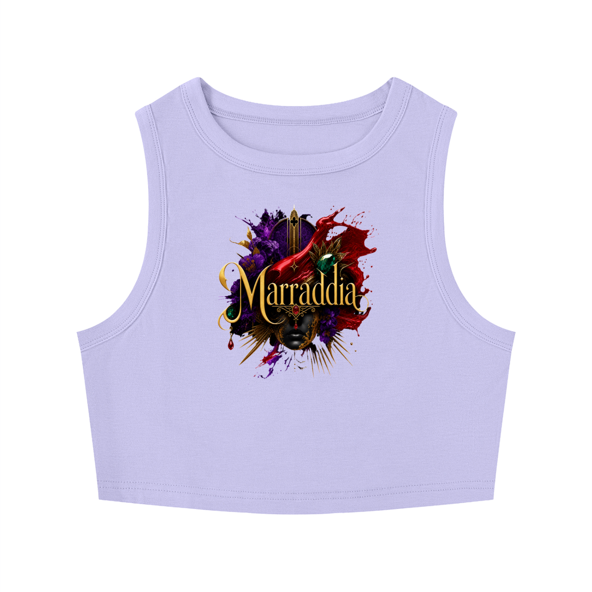 Women's Tight Crewneck Crop Tank Top