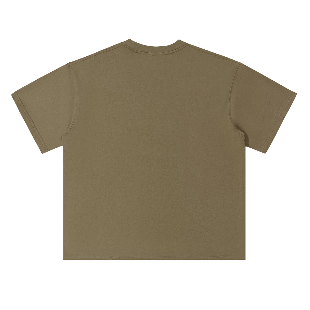 Heavyweight Drop Shoulder Cotton T-Shirt