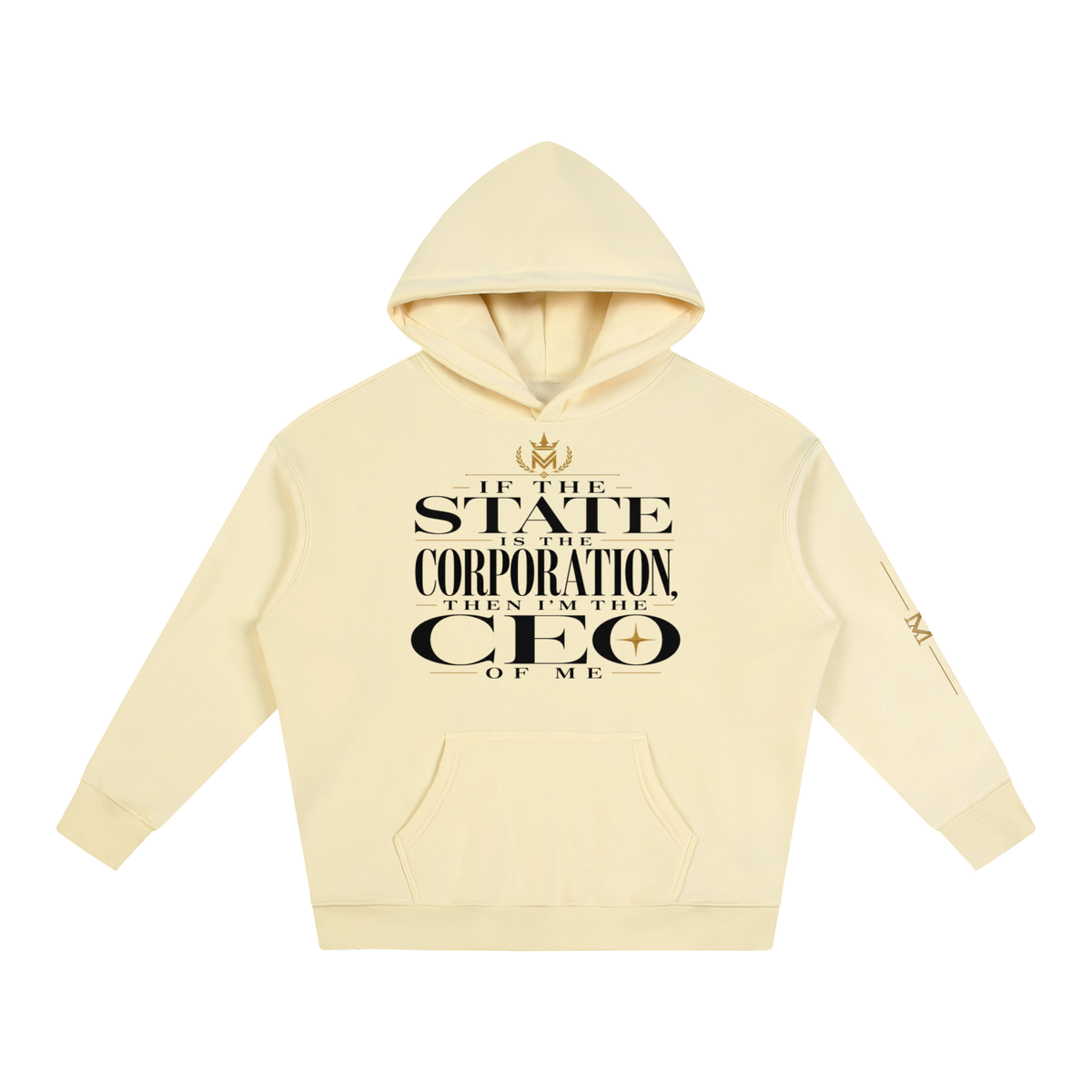Oversize Fleeced Hoodie