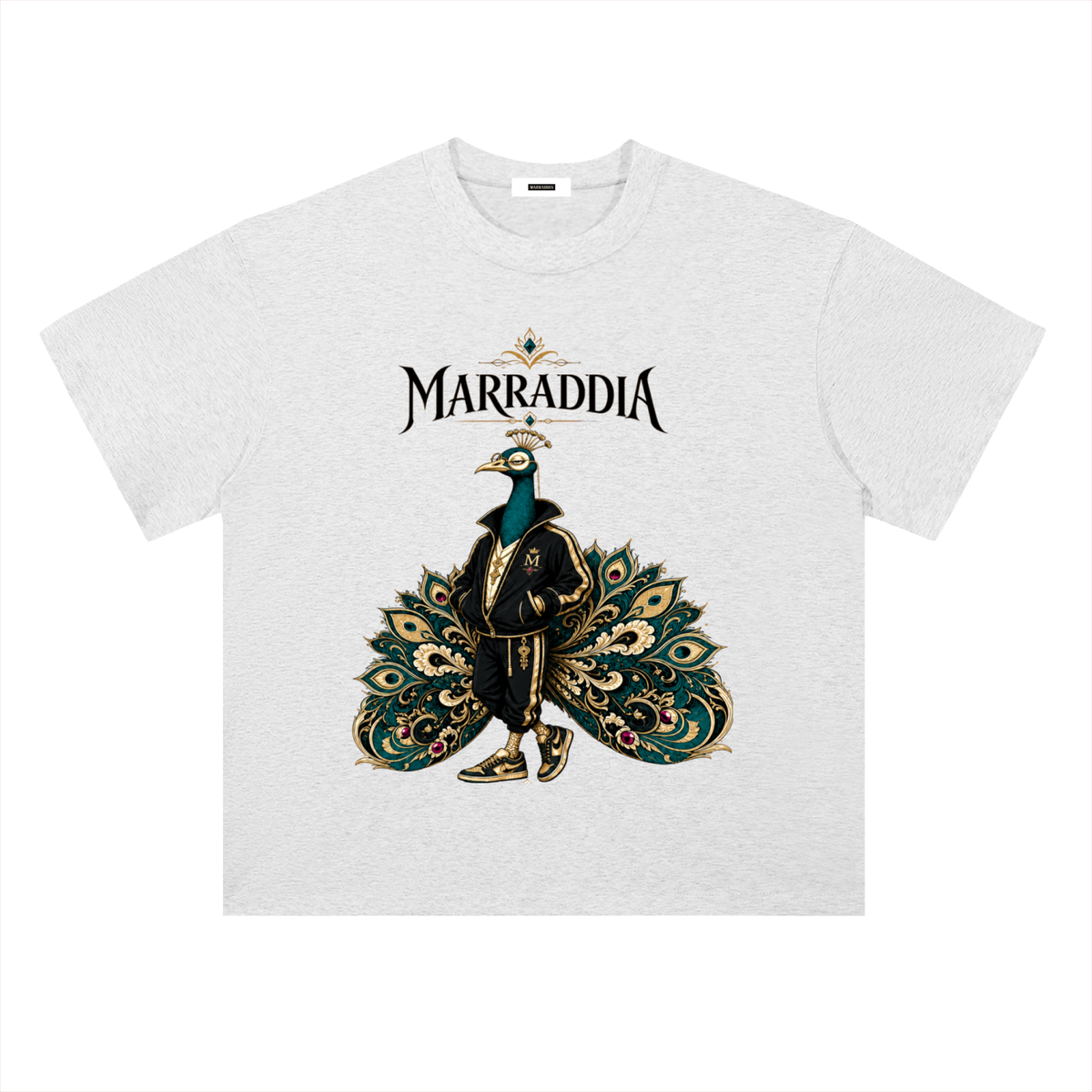 Heavyweight Drop Shoulder Cotton T-Shirt