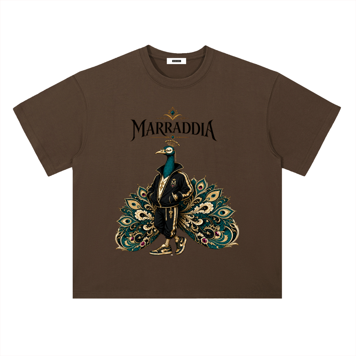 Heavyweight Drop Shoulder Cotton T-Shirt