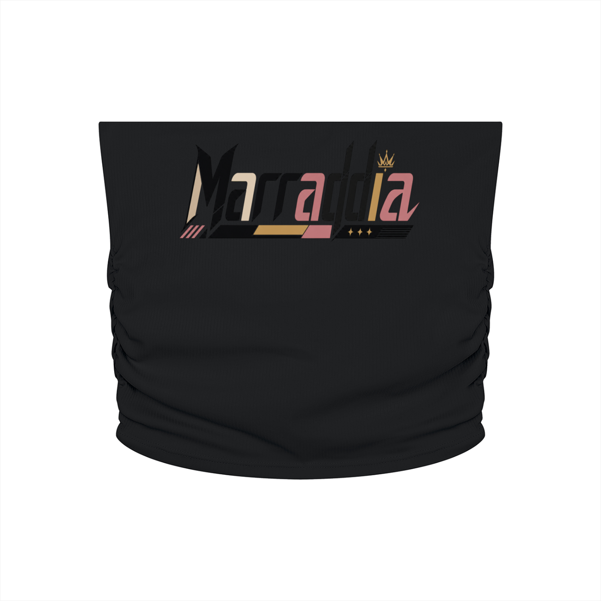 Women’s Ruched Cropped Yoga Tube Top