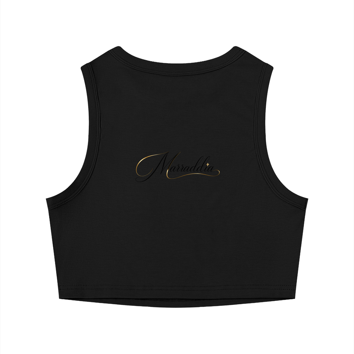 Women's Tight Crewneck Crop Tank Top