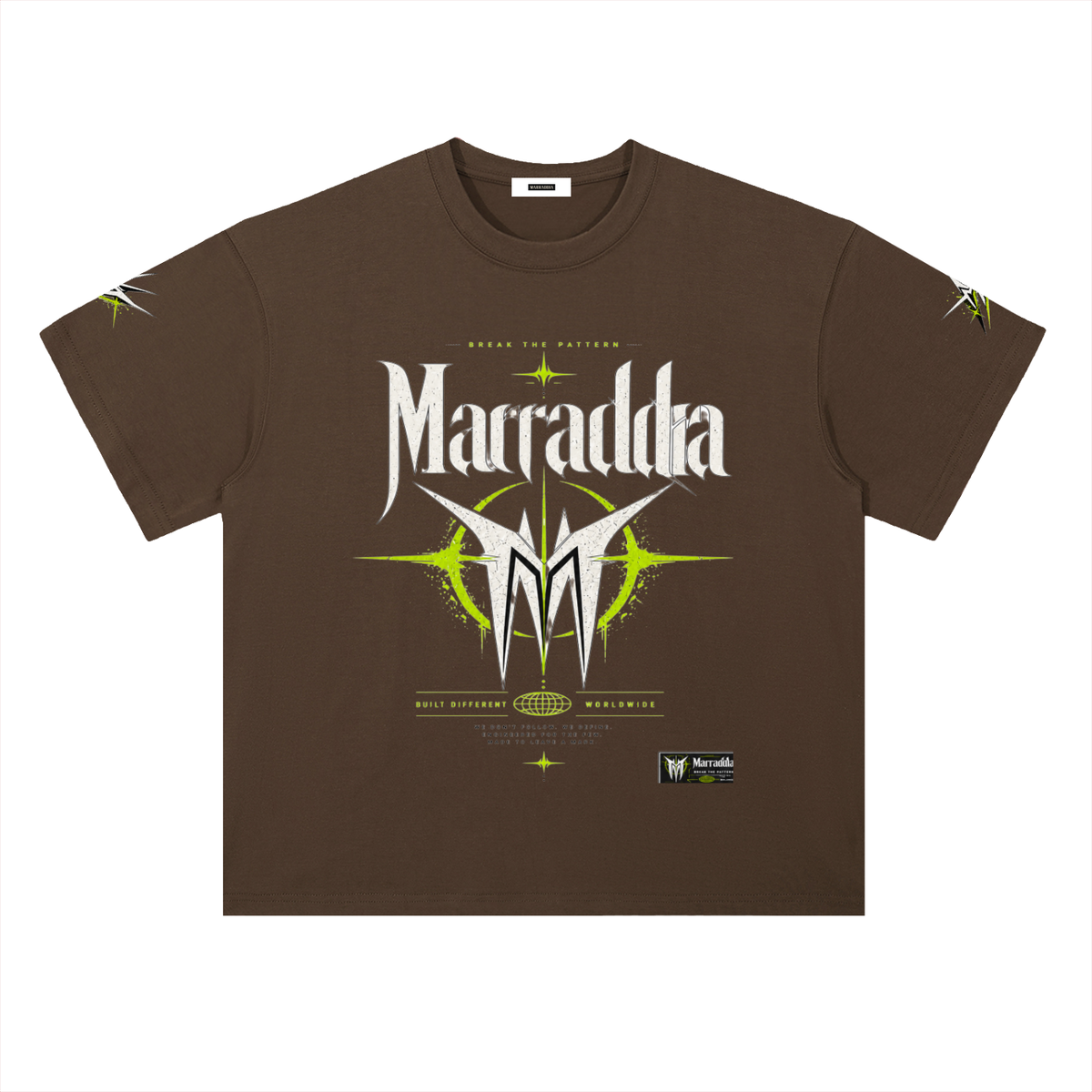 Heavyweight Drop Shoulder Cotton T-Shirt