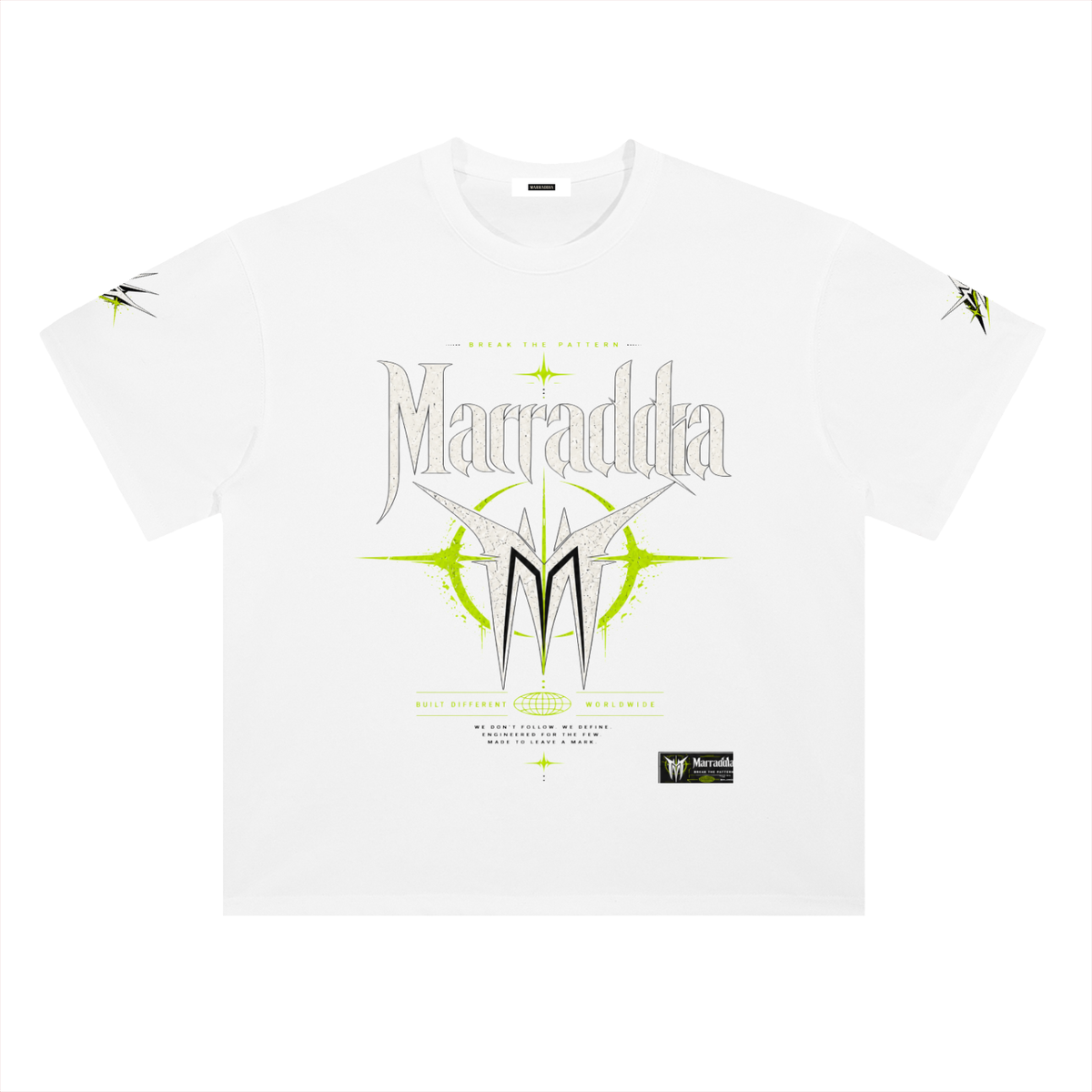 Heavyweight Drop Shoulder Cotton T-Shirt