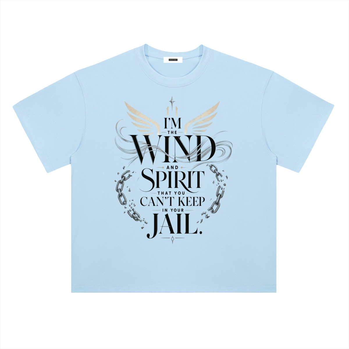 Heavyweight Drop Shoulder Cotton T-Shirt