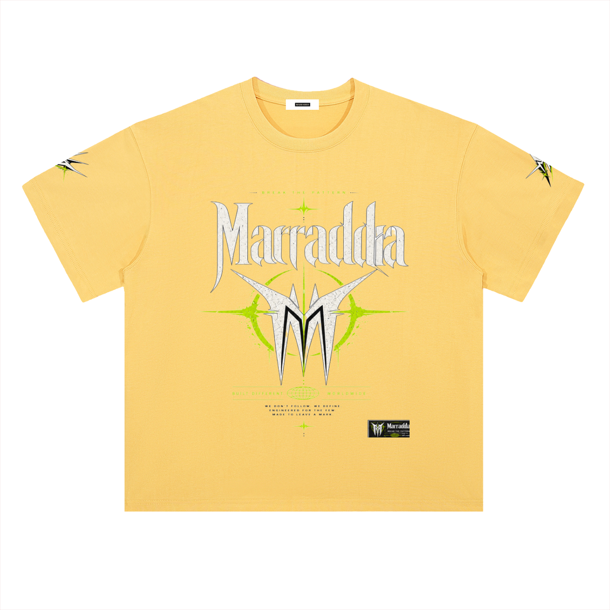 Heavyweight Drop Shoulder Cotton T-Shirt