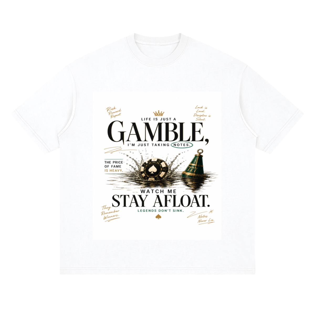 Streetwear Loose Drop Shoulder T-Shirt