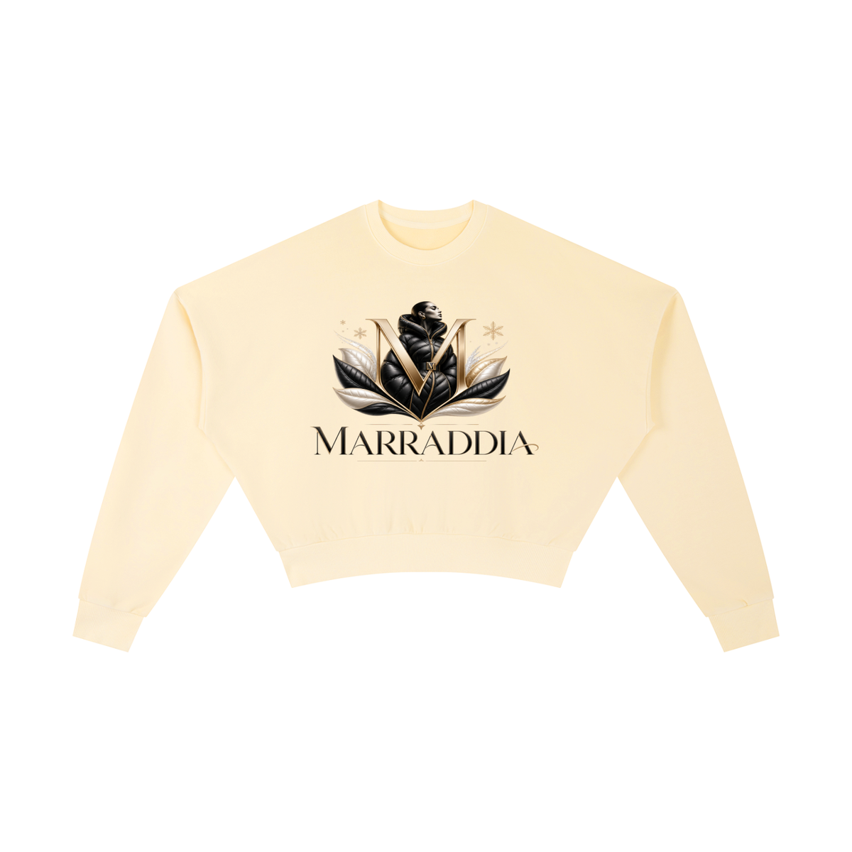 Vintage Washed Cropped Sweatshirt