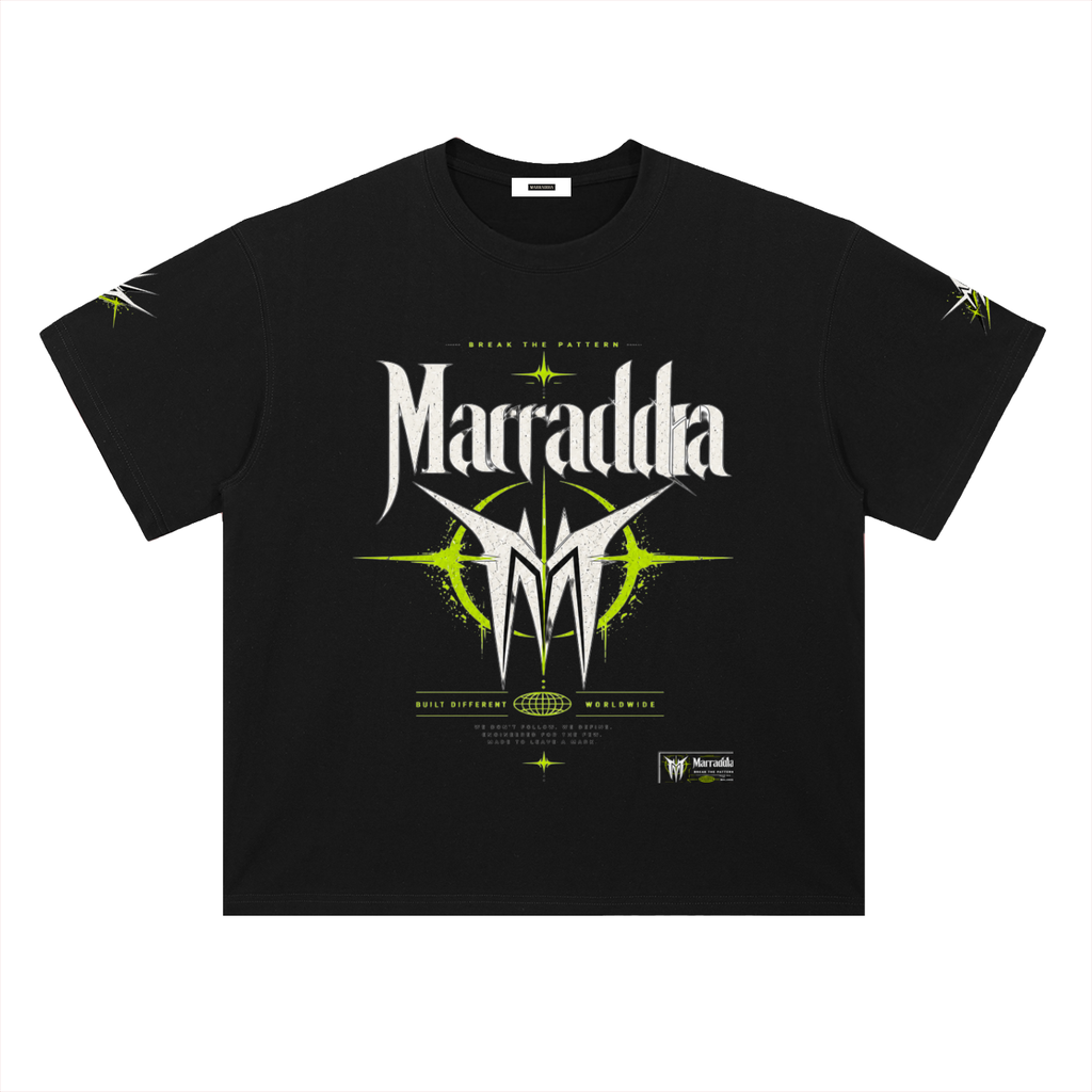 Heavyweight Drop Shoulder Cotton T-Shirt