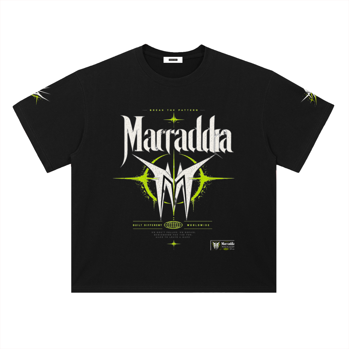 Heavyweight Drop Shoulder Cotton T-Shirt