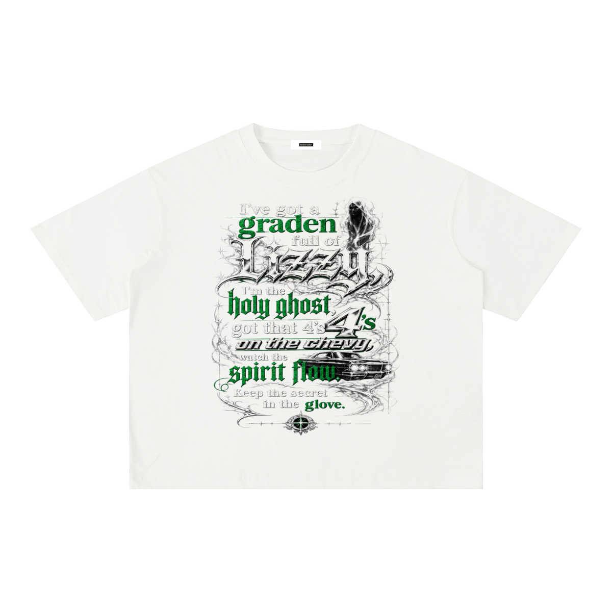 Mineral Wash Boxy Cotton T-Shirt