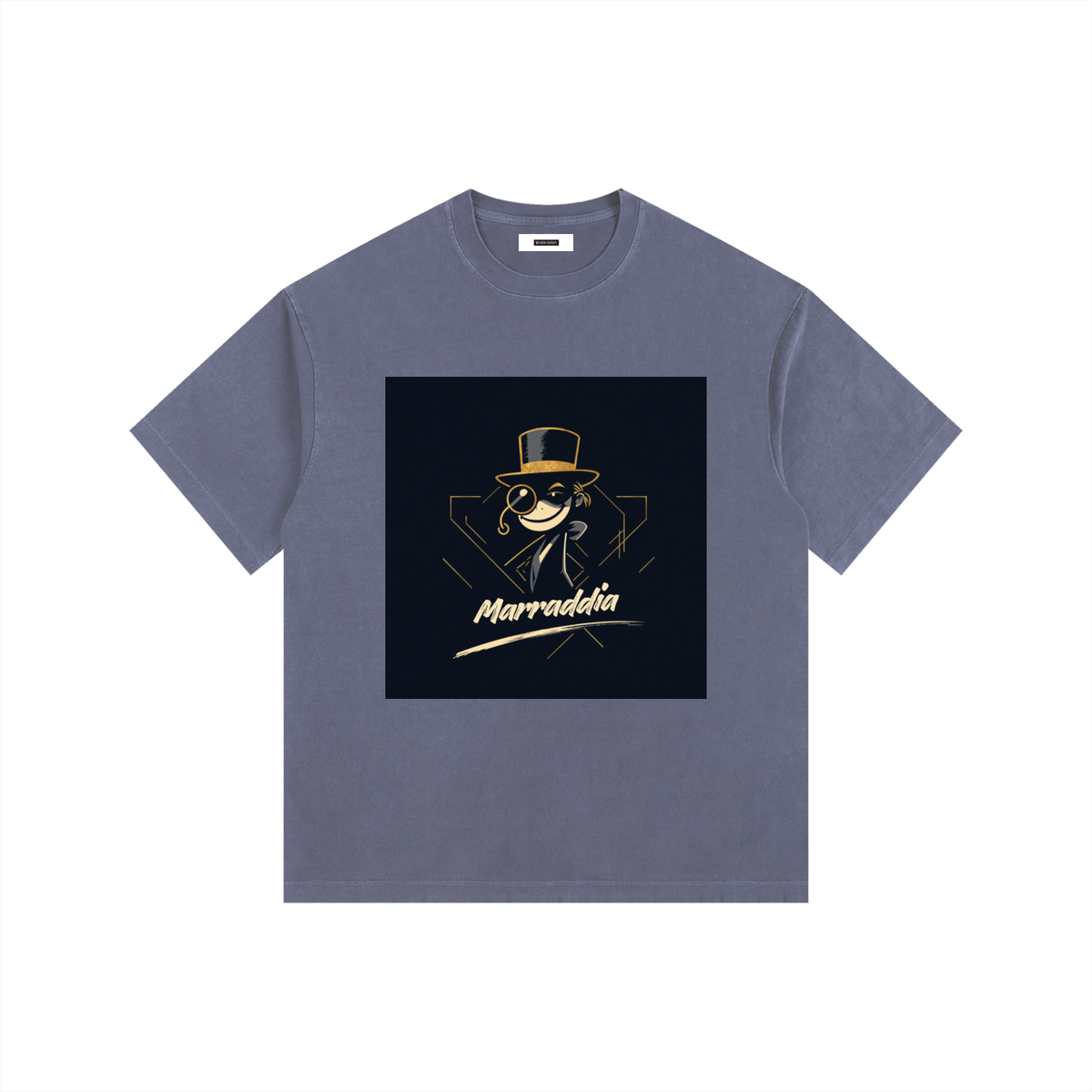 Vintage Washed Oversized Cotton T-Shirt