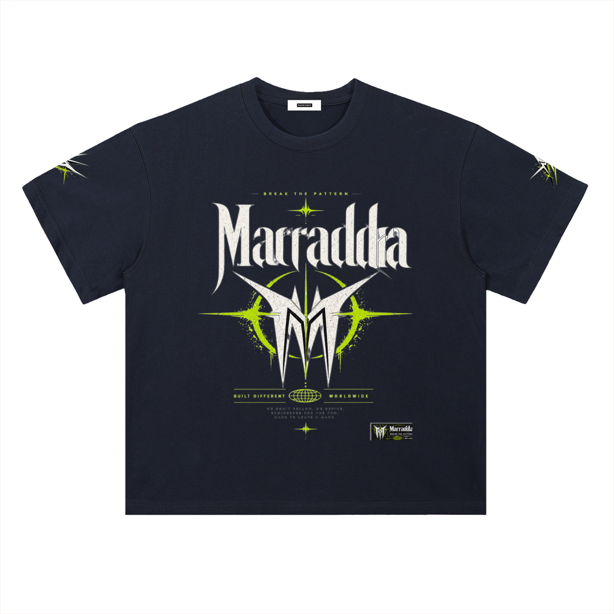 Heavyweight Drop Shoulder Cotton T-Shirt