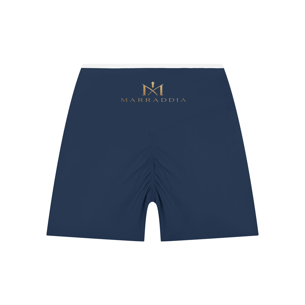 Women’s High Rise Color Block Yoga Shorts