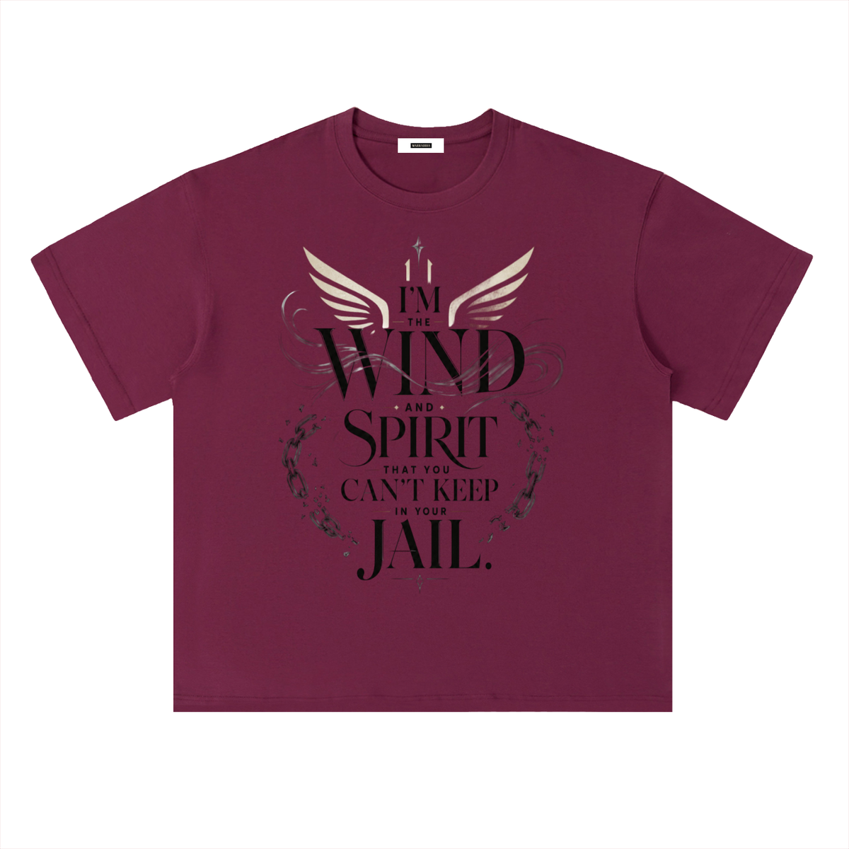 Heavyweight Drop Shoulder Cotton T-Shirt