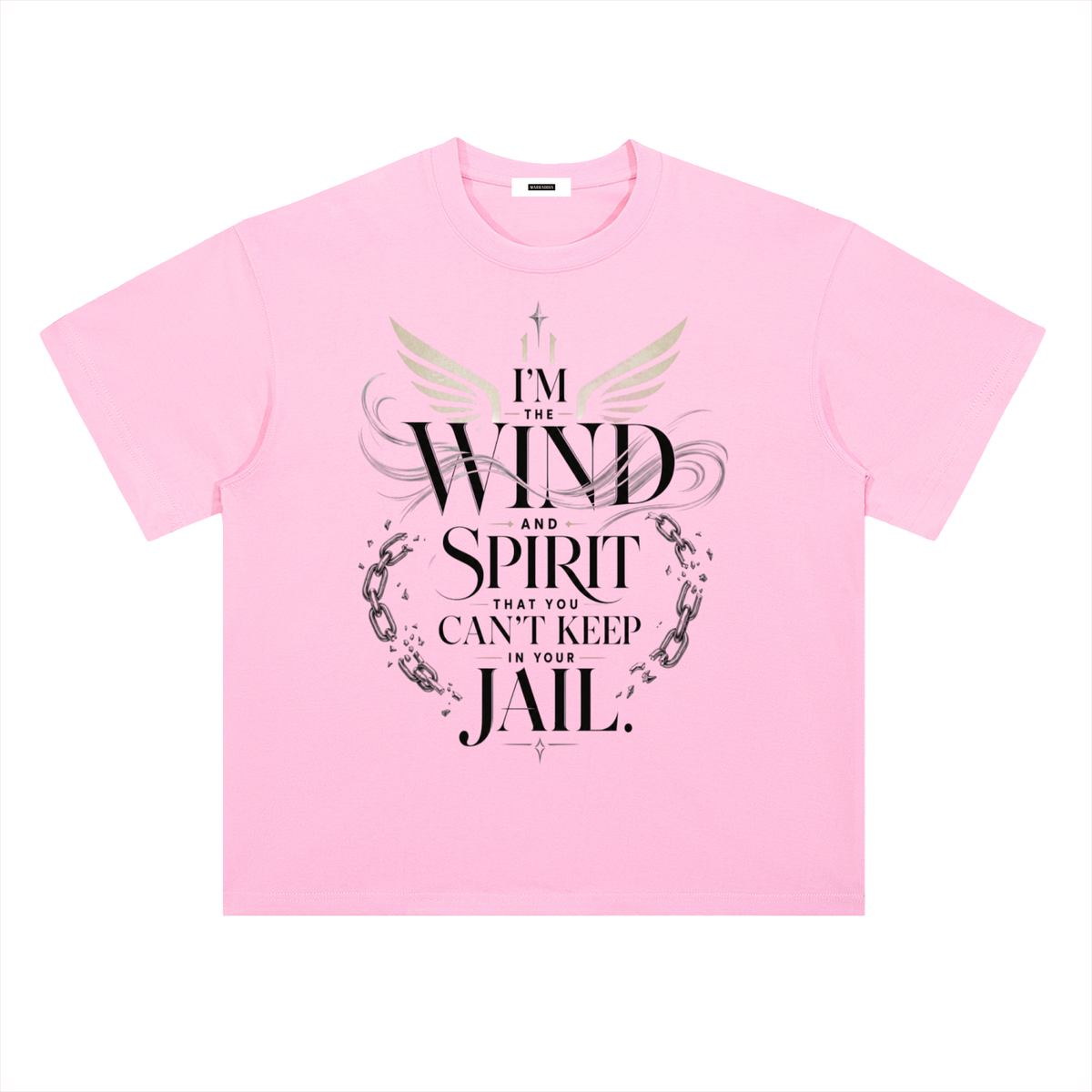 Heavyweight Drop Shoulder Cotton T-Shirt