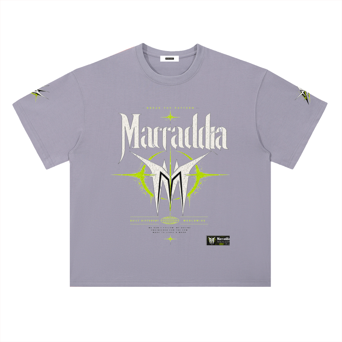 Heavyweight Drop Shoulder Cotton T-Shirt