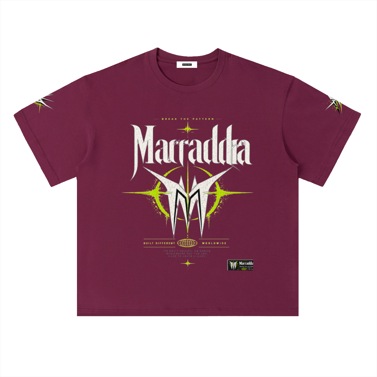 Heavyweight Drop Shoulder Cotton T-Shirt