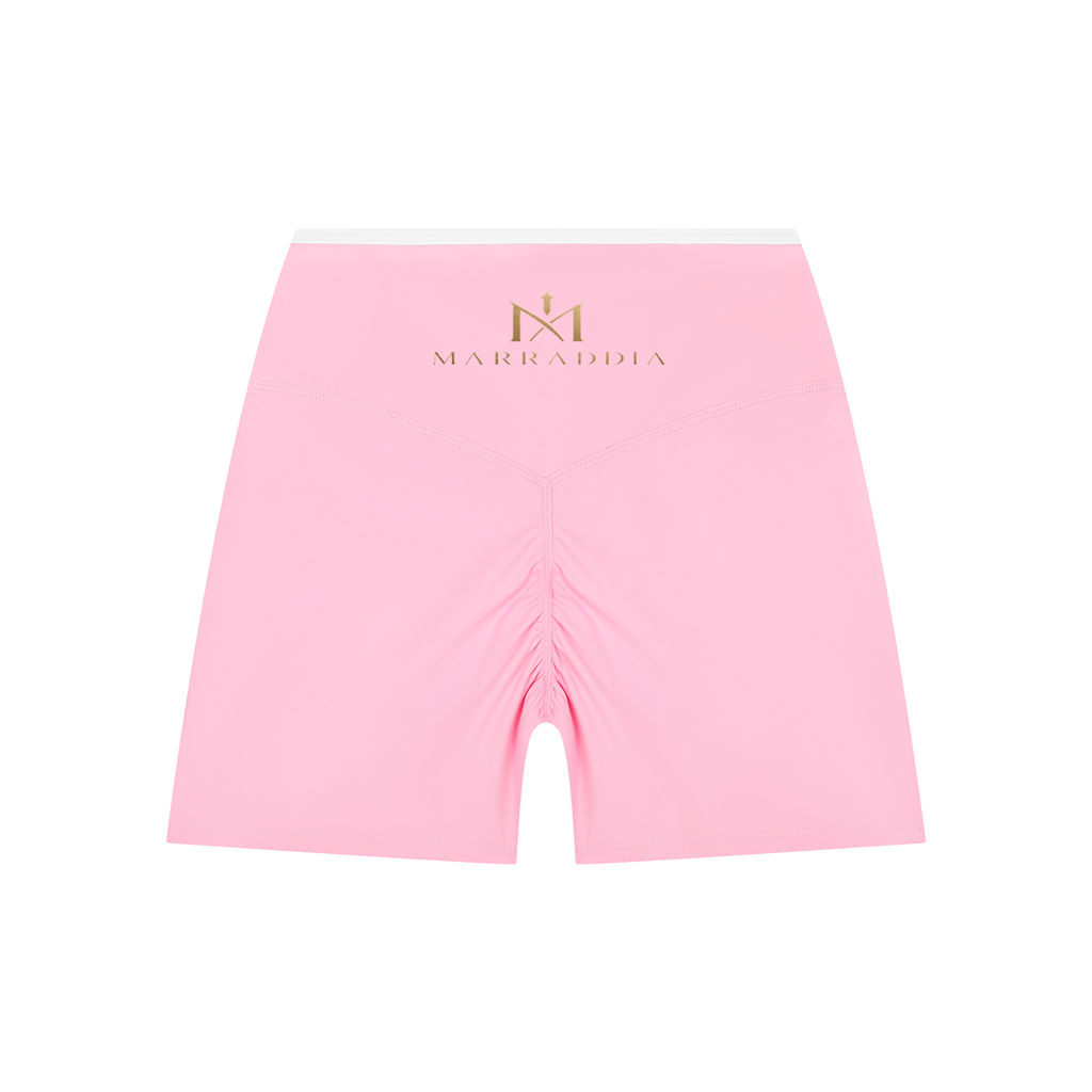 Women’s High Rise Color Block Yoga Shorts