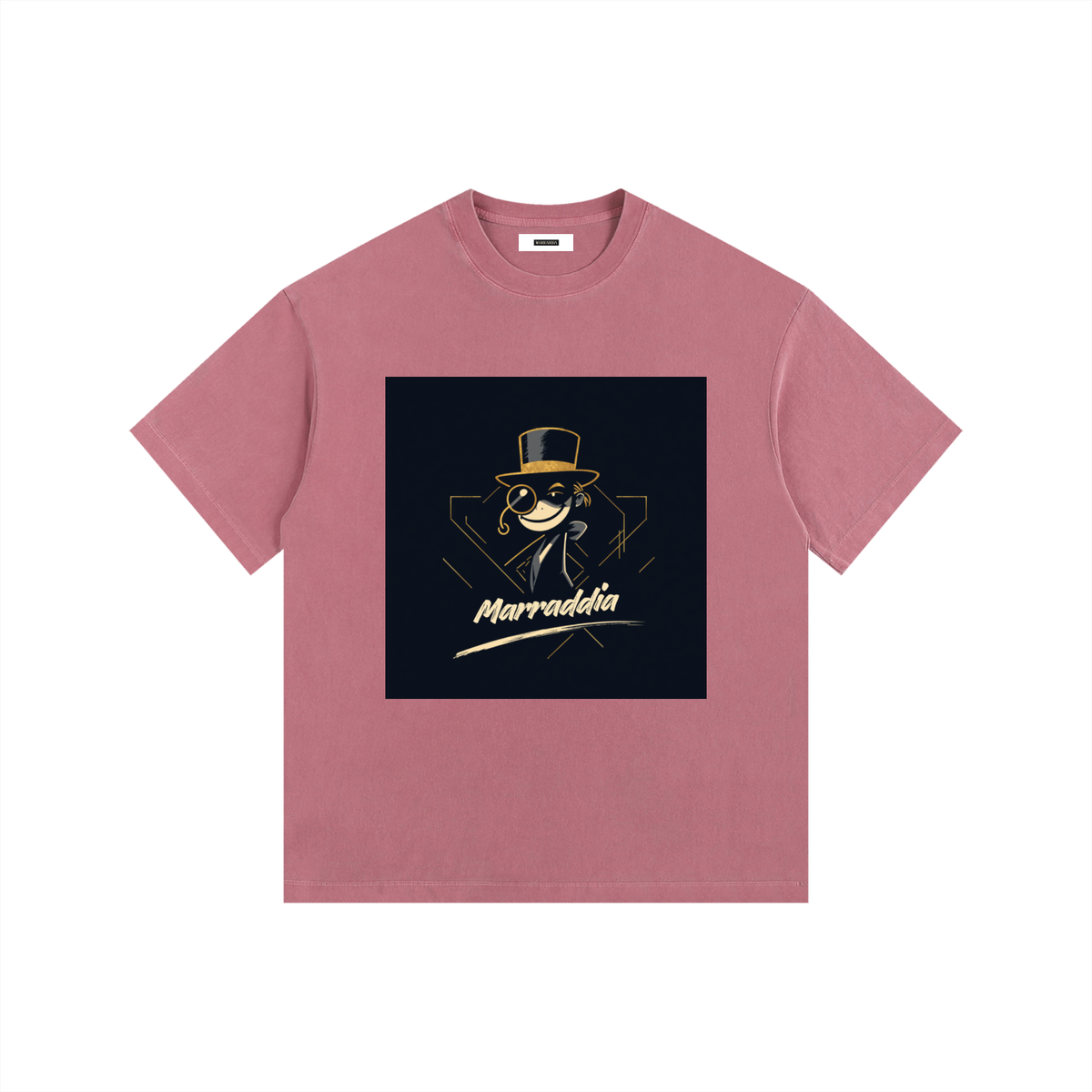 Vintage Washed Oversized Cotton T-Shirt