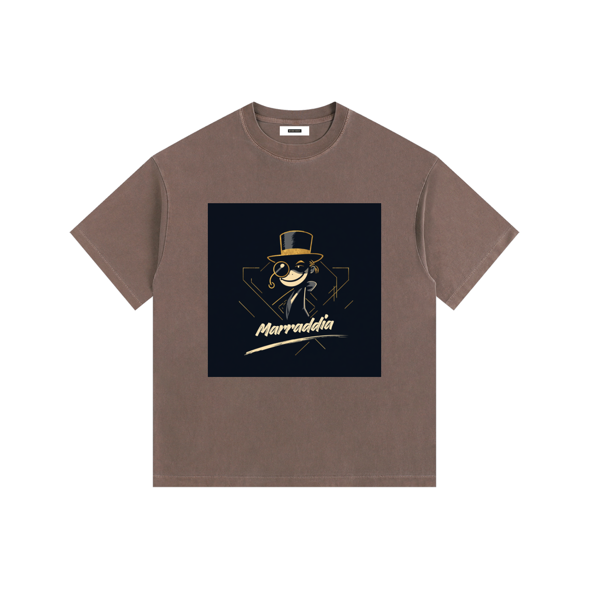Vintage Washed Oversized Cotton T-Shirt