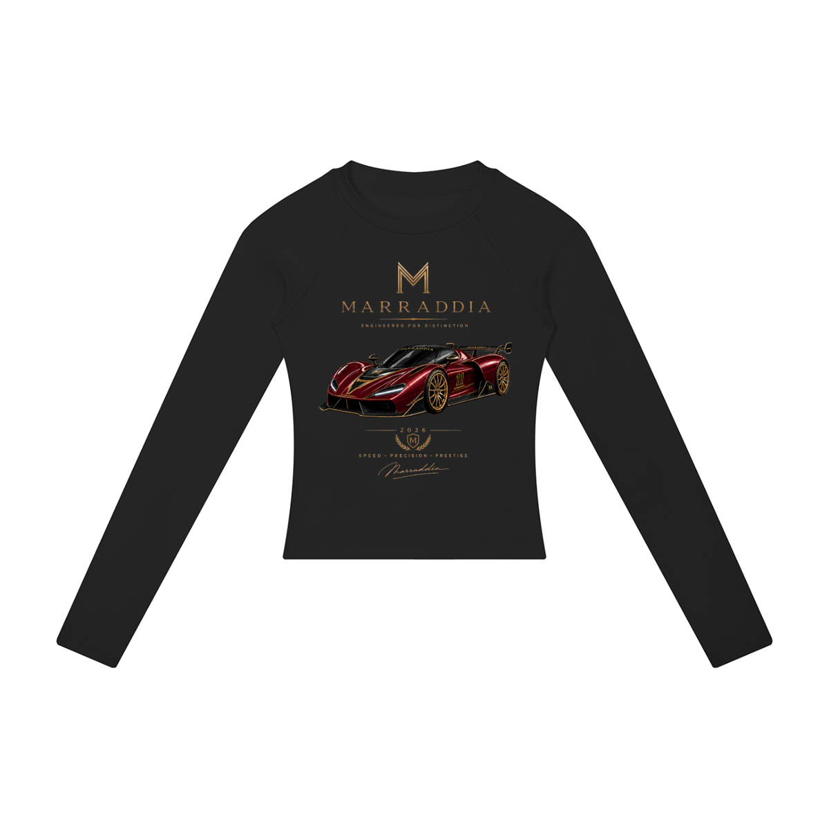 Women’s Slim Raglan Long Sleeve T-Shirt