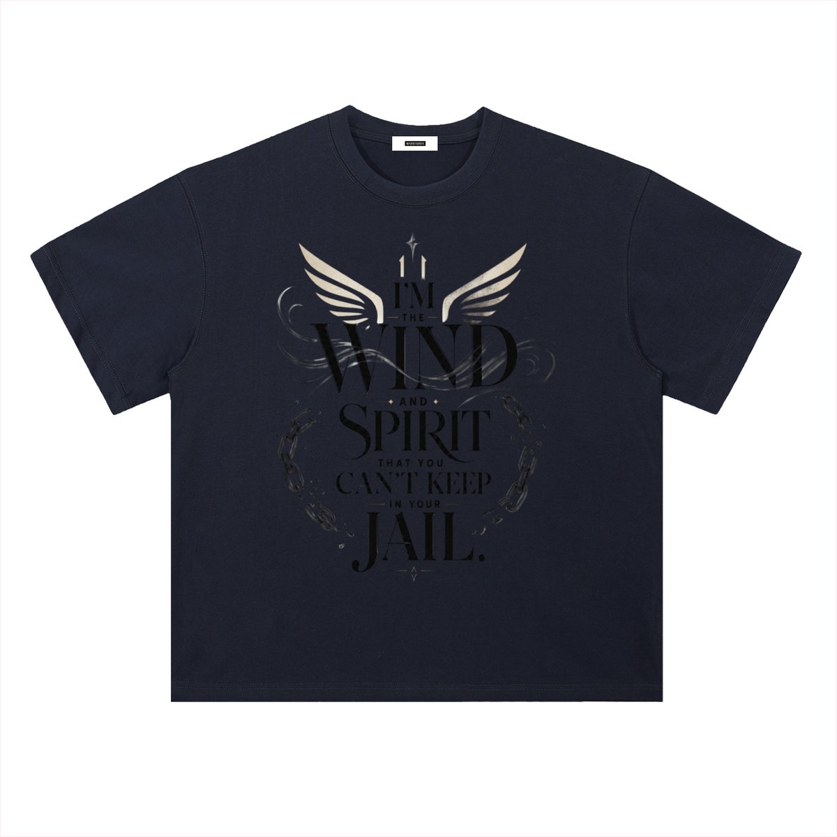 Heavyweight Drop Shoulder Cotton T-Shirt