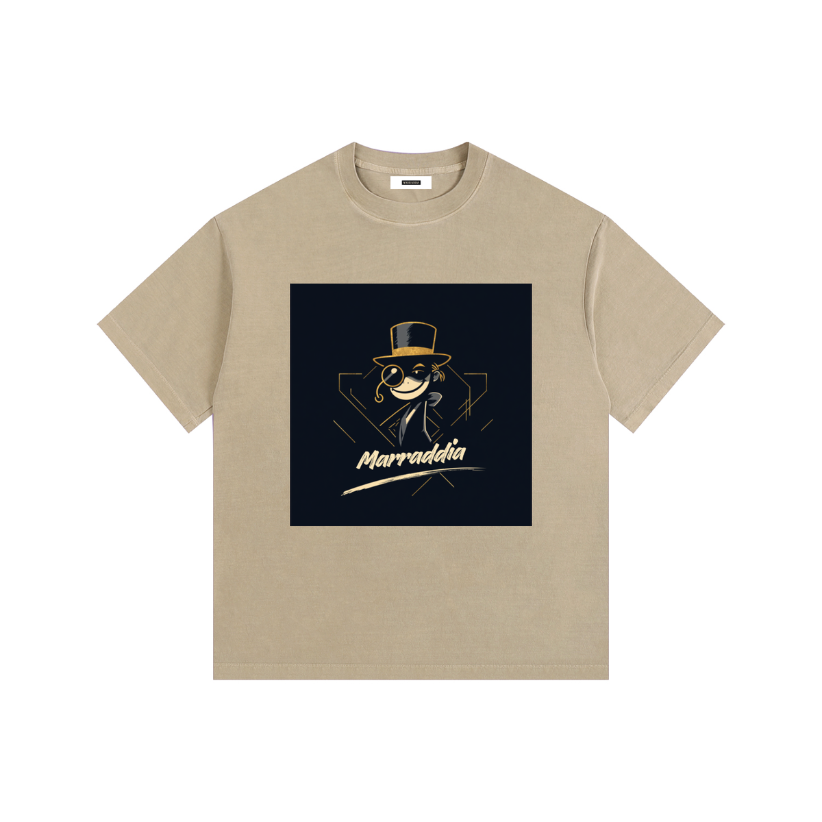 Vintage Washed Oversized Cotton T-Shirt