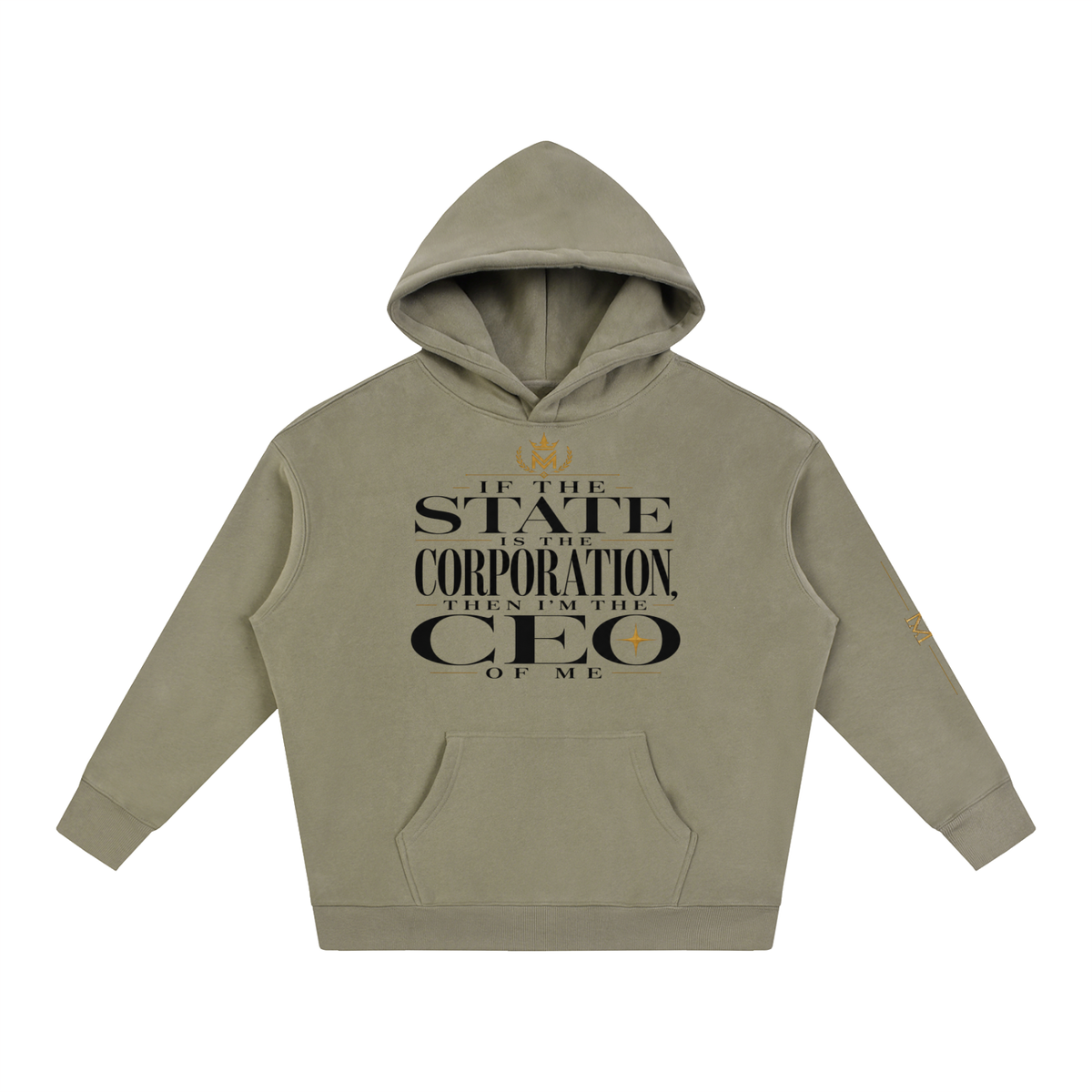 Oversize Fleeced Hoodie