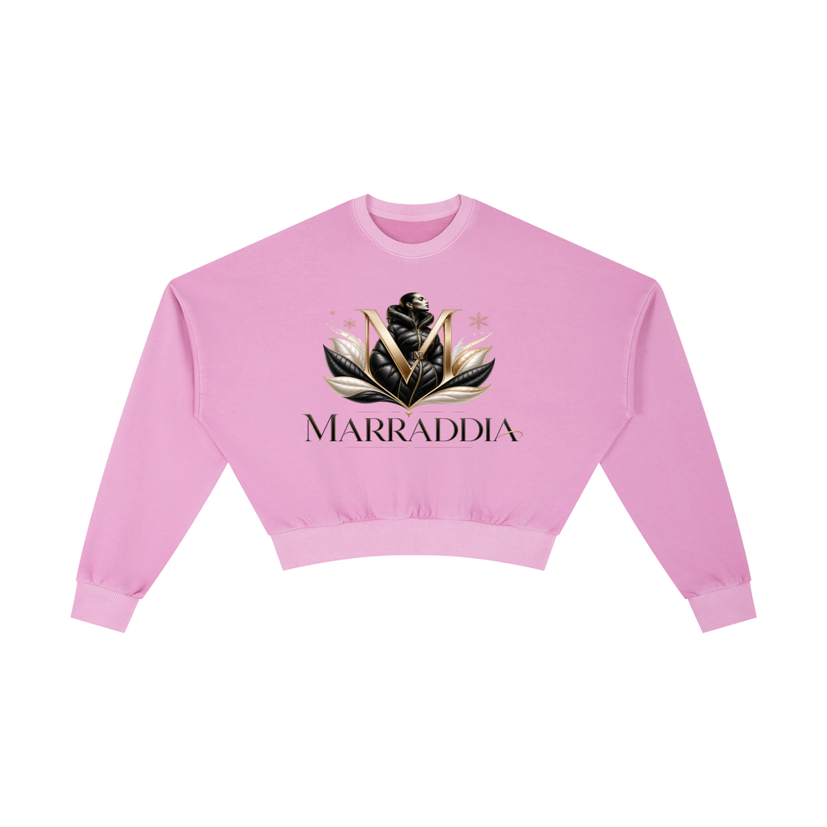 Vintage Washed Cropped Sweatshirt