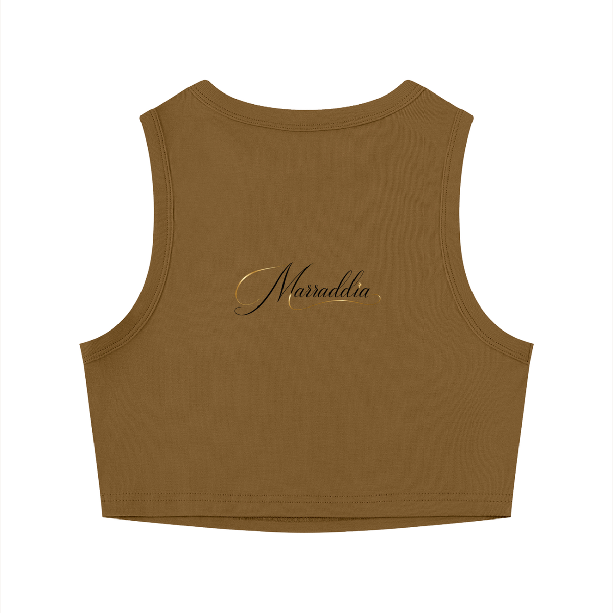 Women's Tight Crewneck Crop Tank Top