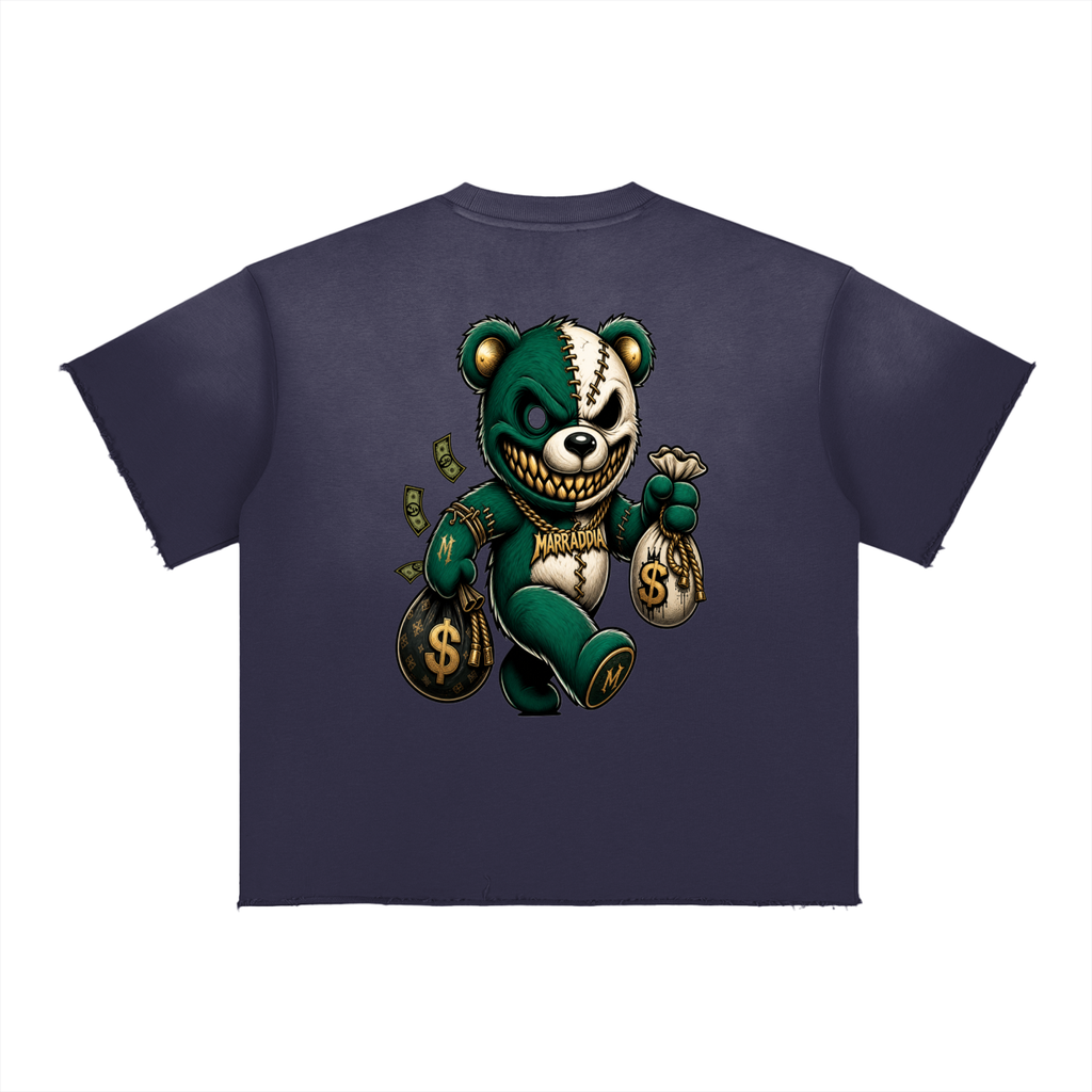 Sun Fade Raw Edge T-Shirt