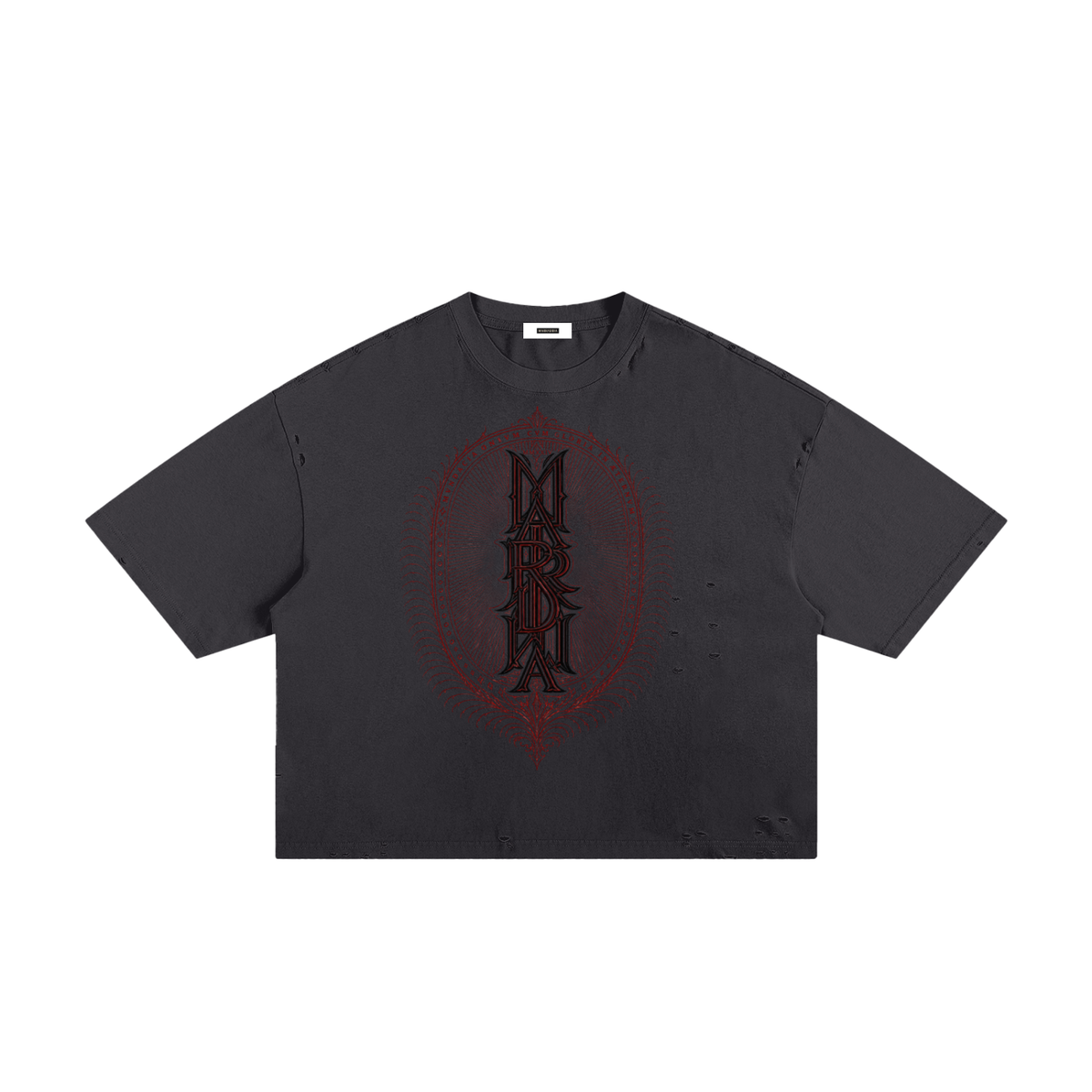 Classic Frayed Boxy Tee