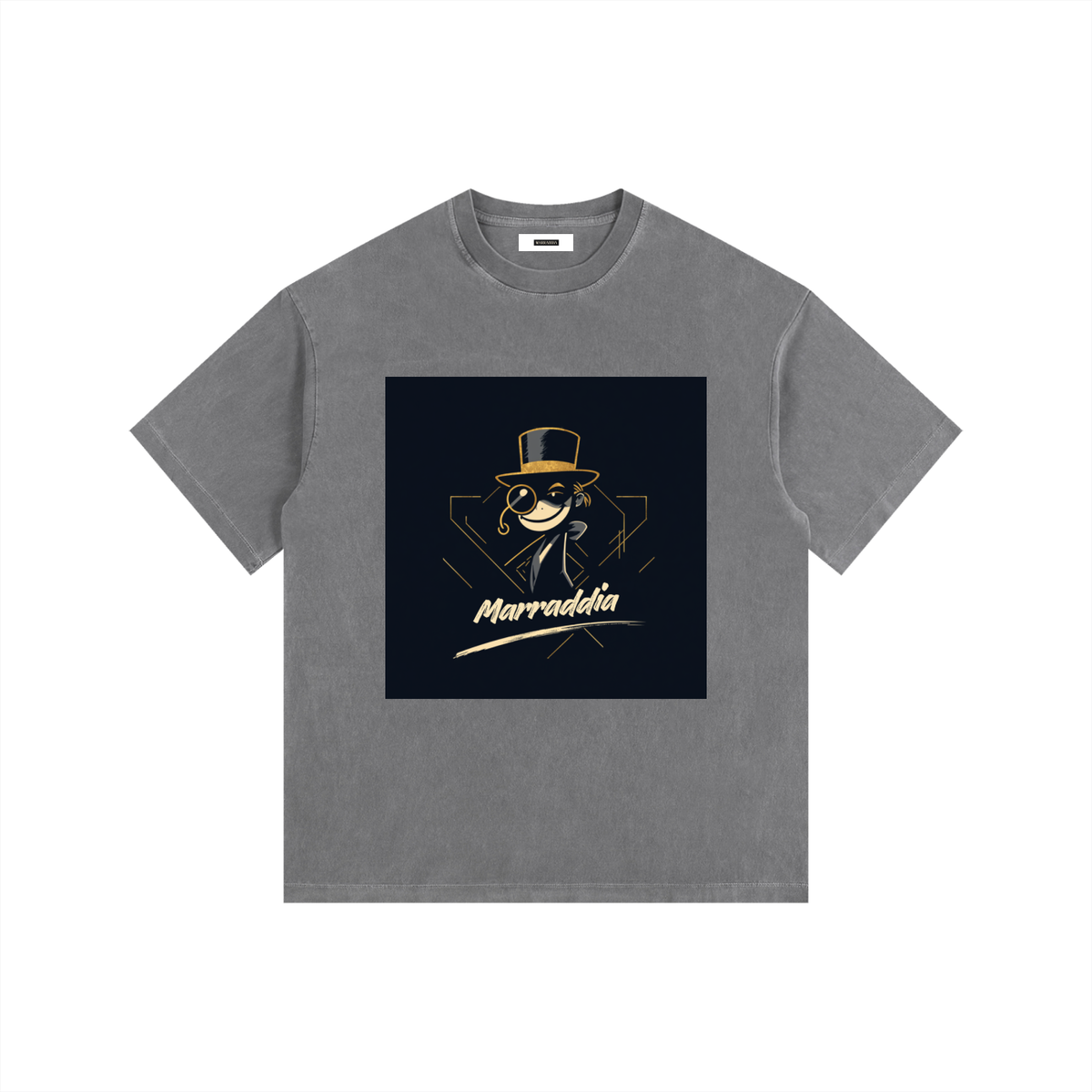 Vintage Washed Oversized Cotton T-Shirt