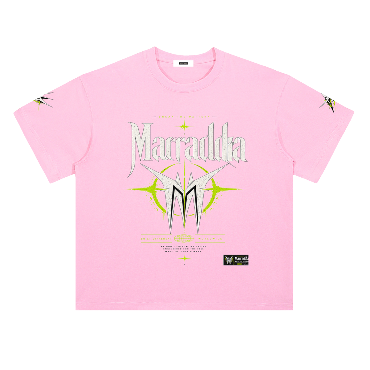 Heavyweight Drop Shoulder Cotton T-Shirt