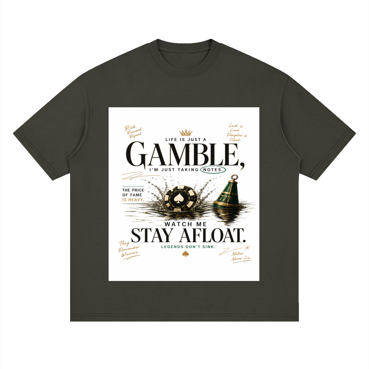 Streetwear Loose Drop Shoulder T-Shirt