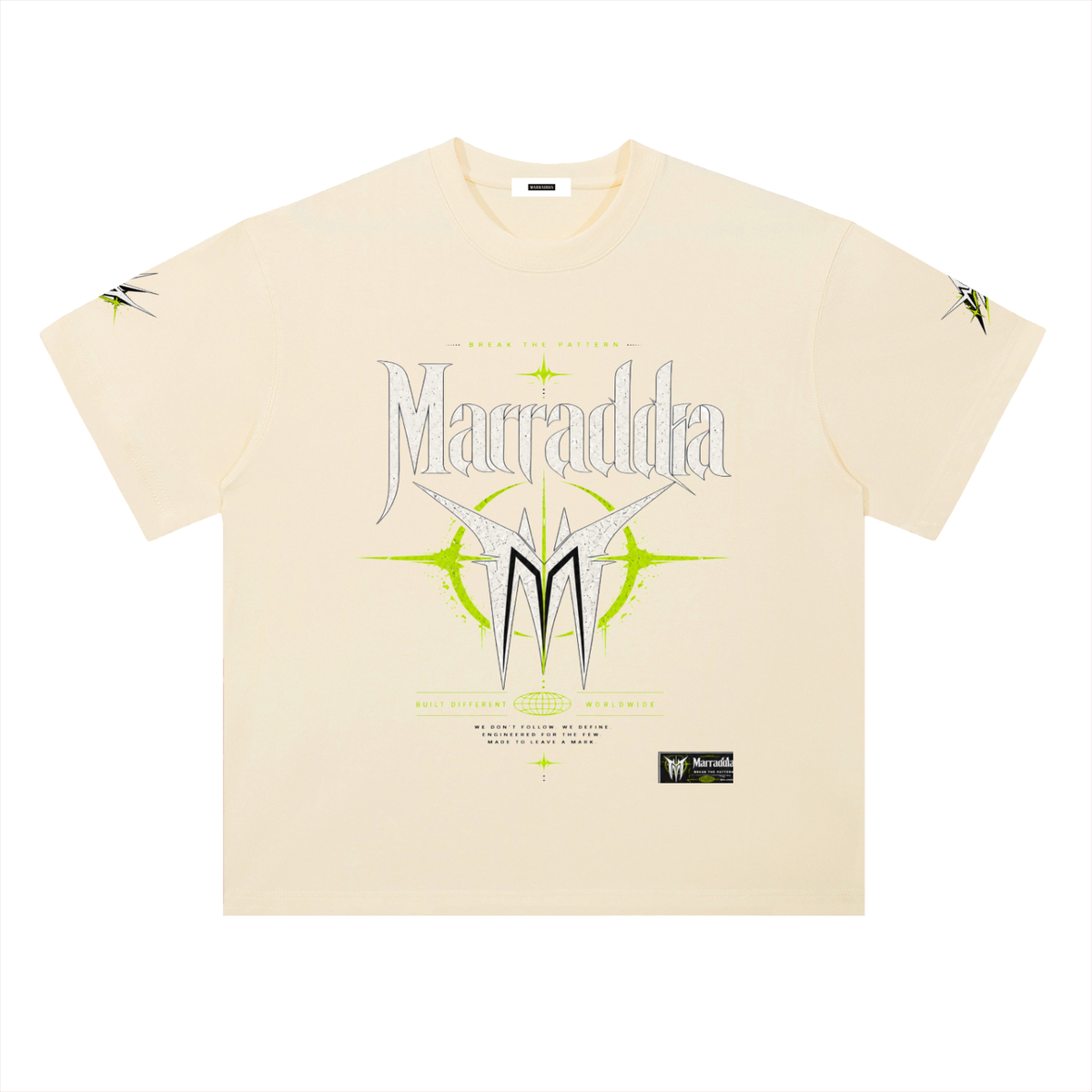 Heavyweight Drop Shoulder Cotton T-Shirt