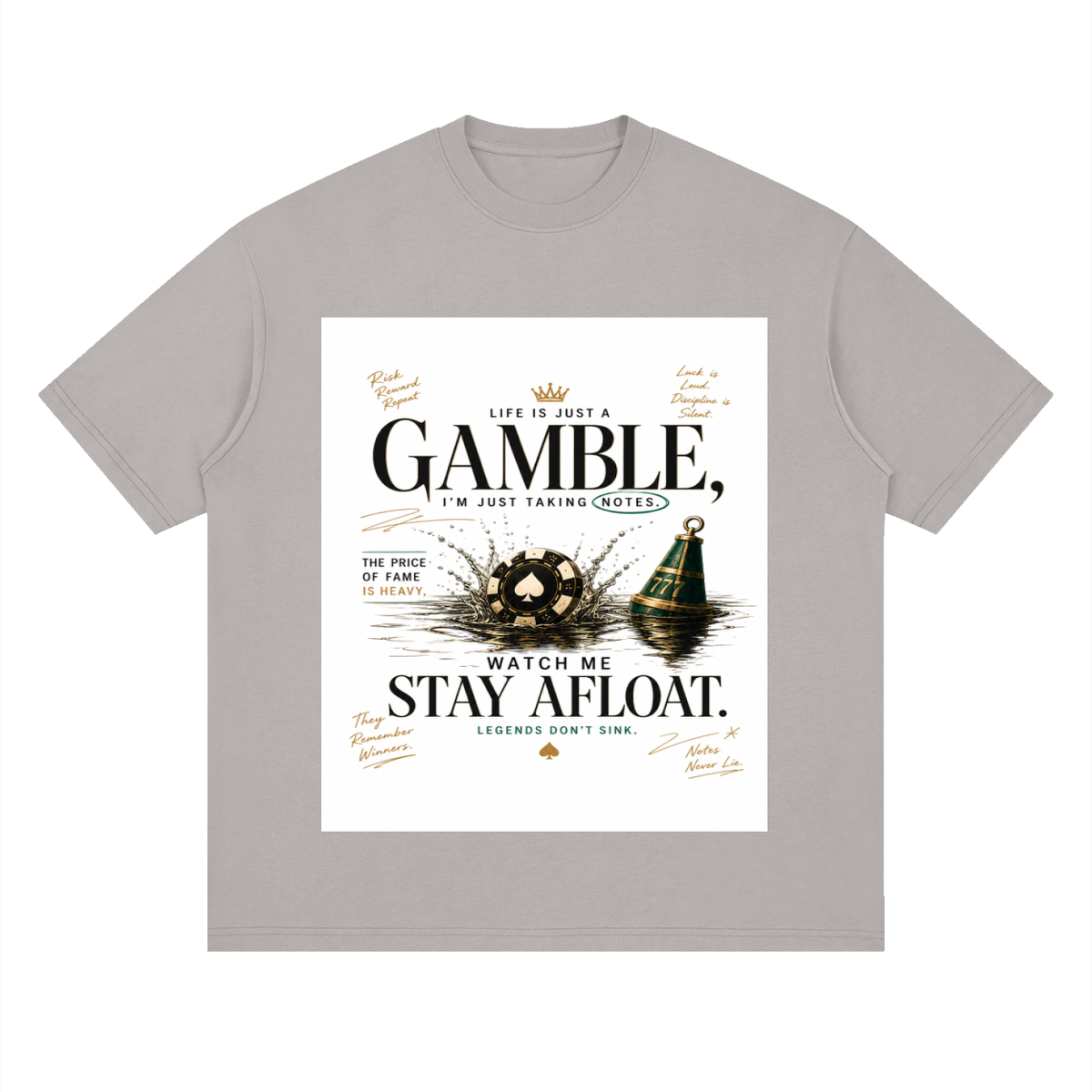 Streetwear Loose Drop Shoulder T-Shirt