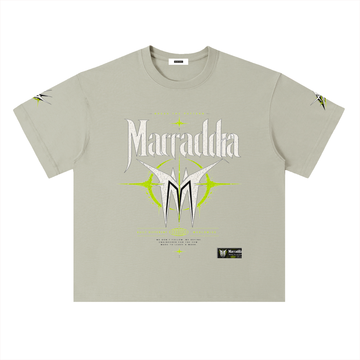 Heavyweight Drop Shoulder Cotton T-Shirt